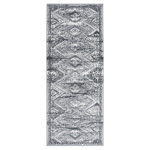 Grauer Orient Teppichläufer 80x200 cm