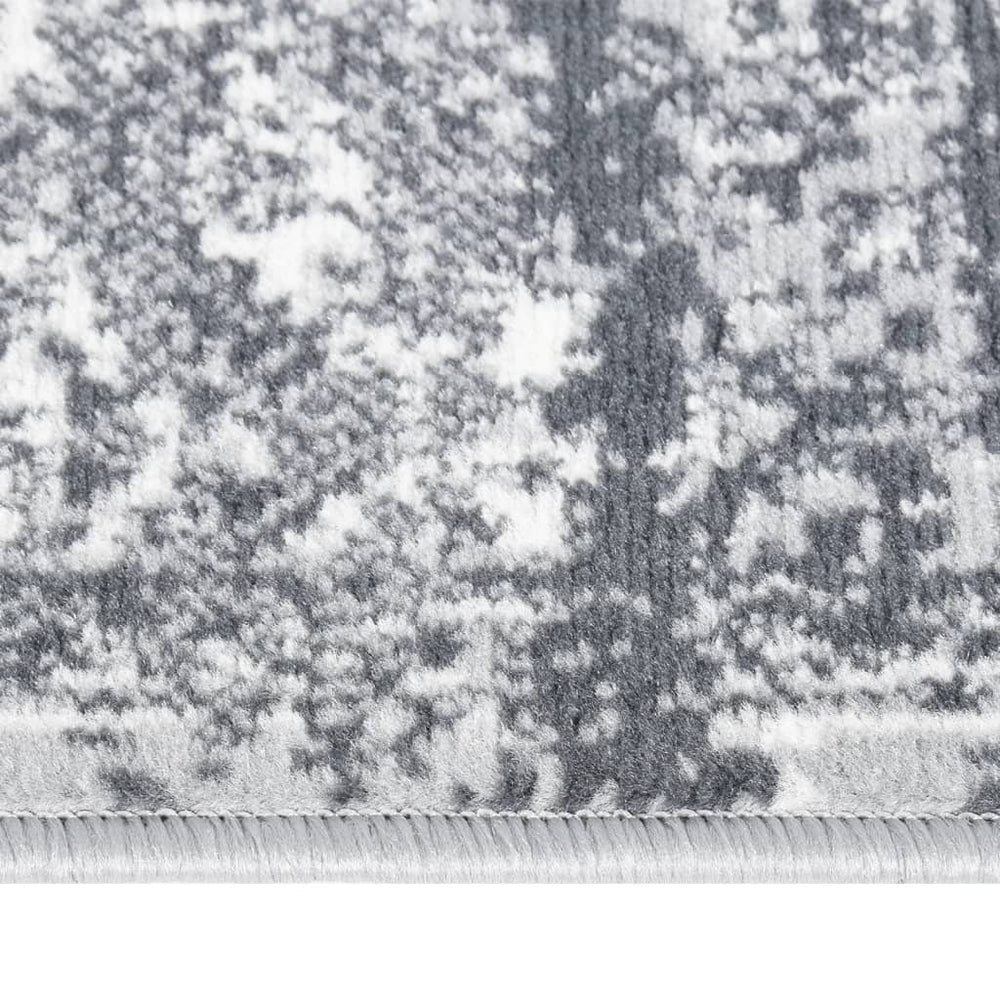 Grauer Orient Teppichläufer 80x200 cm