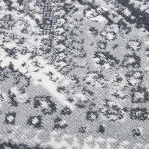 Grauer Orient Teppichläufer 80x200 cm