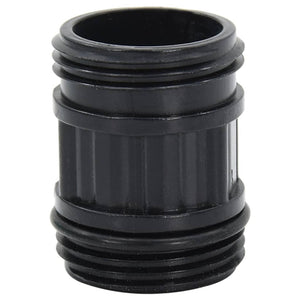 Saugschlauch mit PVC-Anschlüssen Schwarz 1" 7 m PVC