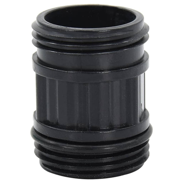 Saugschlauch mit PVC-Anschlüssen Schwarz 1" 7 m PVC