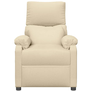 Massagesessel Elektrisch Creme Stoff