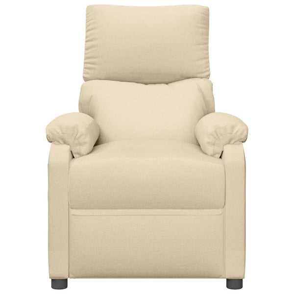 Massagesessel Elektrisch Creme Stoff