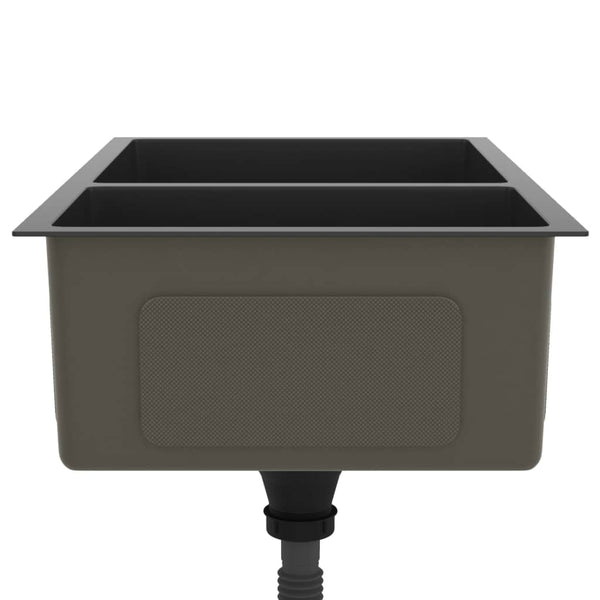 Schwarze Edelstahl Küchenspüle