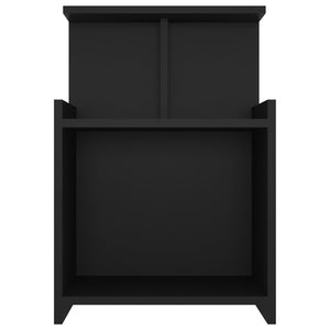 Nachttische 2er Set Schwarz 40x60 cm