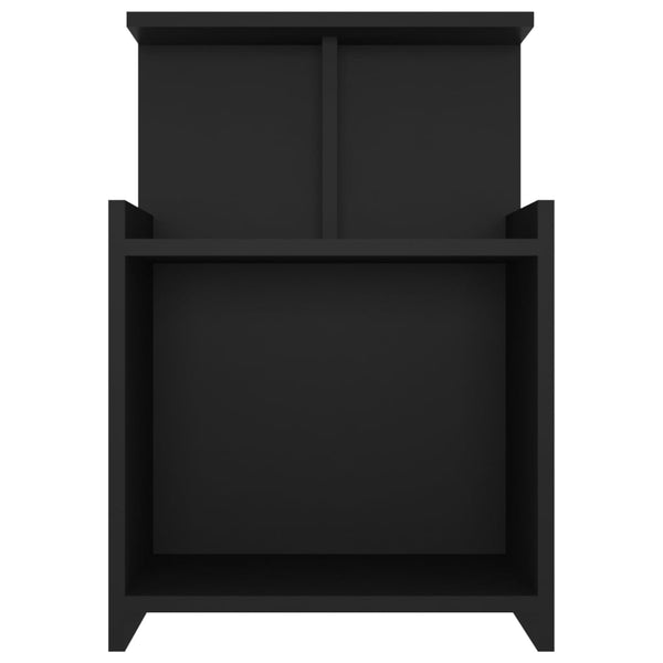 Nachttische 2er Set Schwarz 40x60 cm