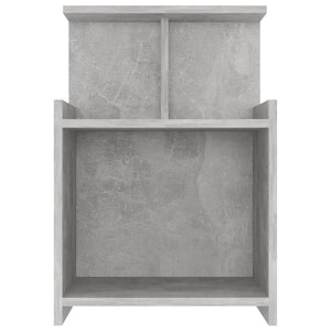 Betongrauer Nachttisch 40x35x60 cm