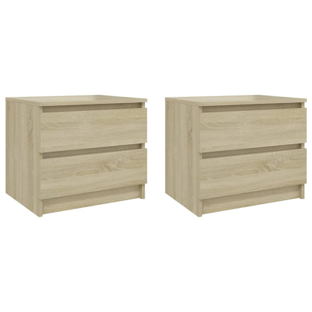 Nachttische Sonoma Eiche, 2er Set