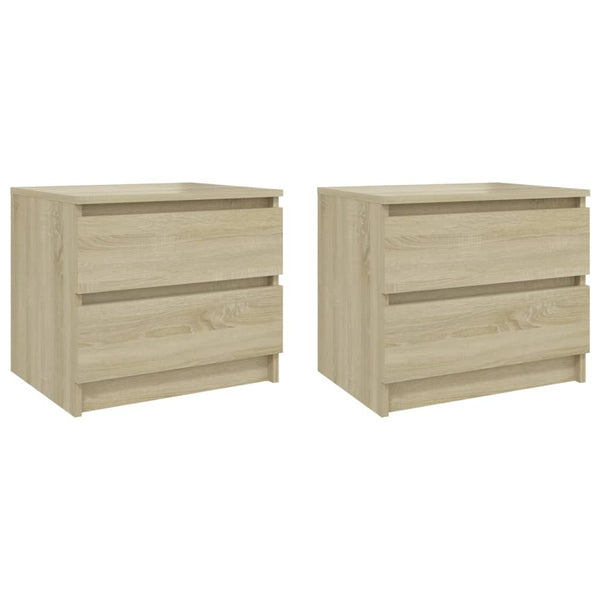 Nachttische Sonoma Eiche, 2er Set
