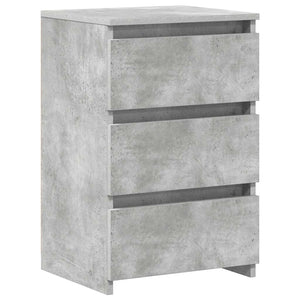 Nachttische 2er Set Betongrau 40x35x62,5cm