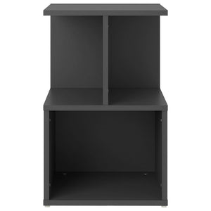 Nachttische 2er Set Grau 35x35x55cm