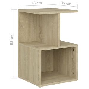 Nachttisch Sonoma Eiche 35x35x55 cm