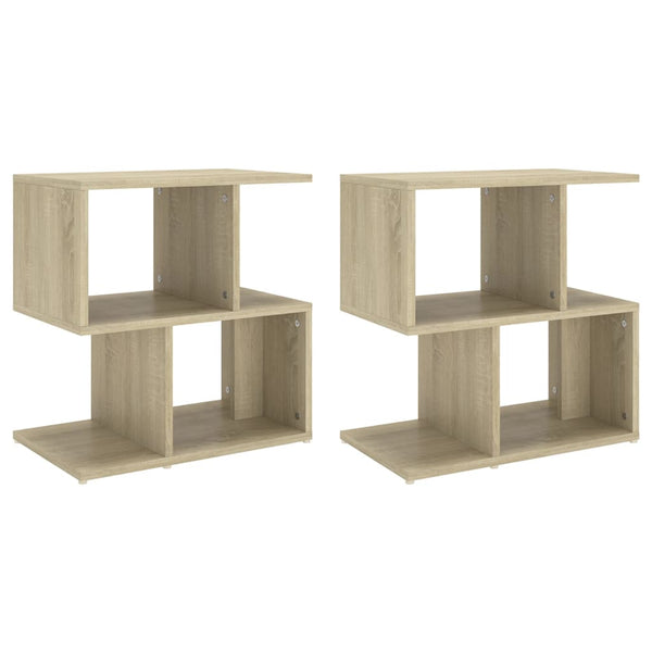Nachttische Sonoma-Eiche, 2er-Set
