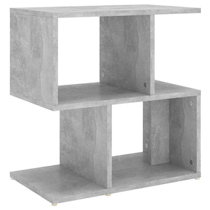 Betongrauer Nachttisch 50x30 cm