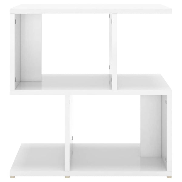 vidaXL Tables de chevet 2 pcs Blanc brillant 50x30x51,5 cm Bois d'ingénierie