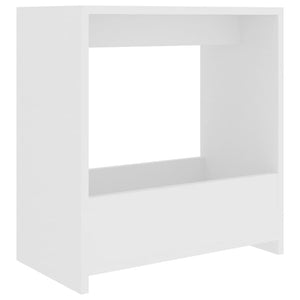 Weißer Beistelltisch 50x26x50 cm