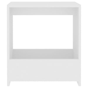 Weißer Beistelltisch 50x26x50 cm