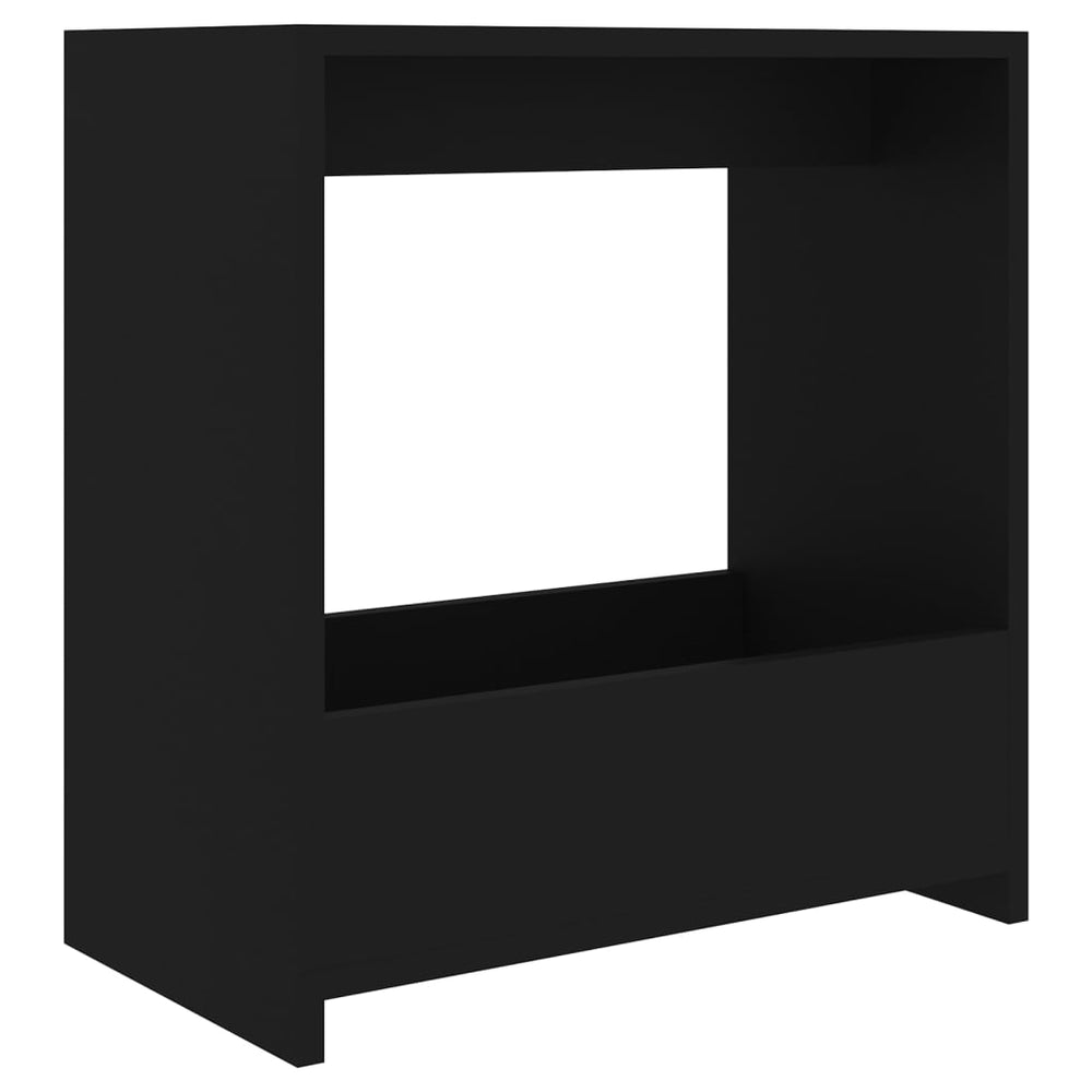 Schwarzer Beistelltisch 50x26x50 cm