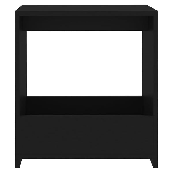 Schwarzer Beistelltisch 50x26x50 cm