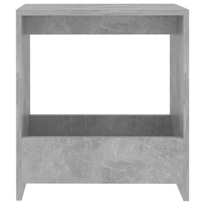 Betongrauer Beistelltisch 50x50 cm