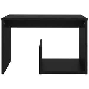 Schwarzer Beistelltisch 59x36x38 cm