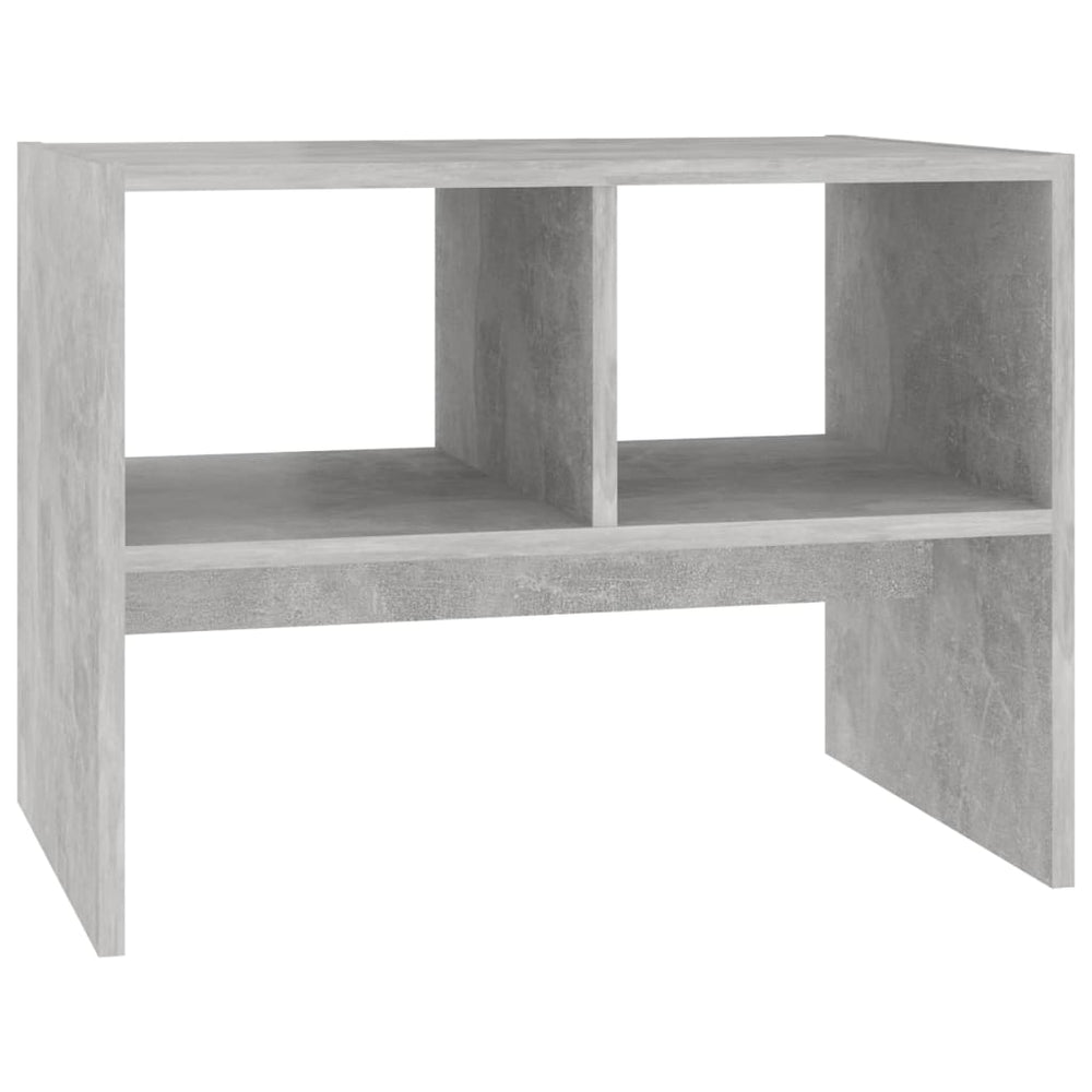 Betongrauer Beistelltisch 60x40x45 cm