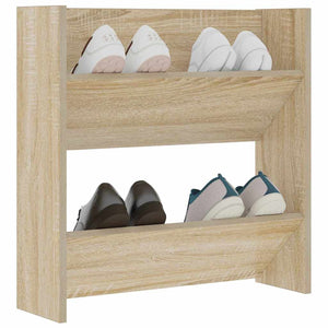 Wand-Schuhschrank Sonoma Eiche 60cm