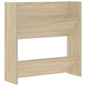 Wand Schuhschrank Sonoma Eiche, 2er Set