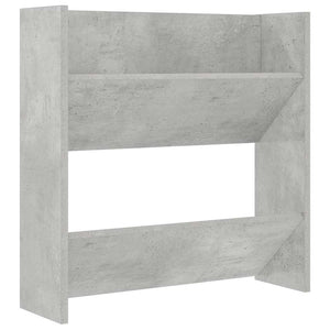 Wand Schuhschrank Betongrau 60cm
