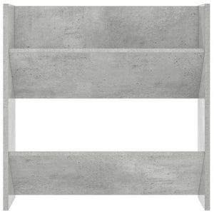 Wand Schuhschrank Betongrau 60cm