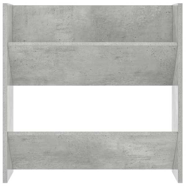 Wand Schuhschrank Betongrau 60cm