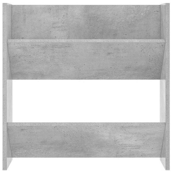 Wand-Schuhschränke, Betongrau, 2er-Set