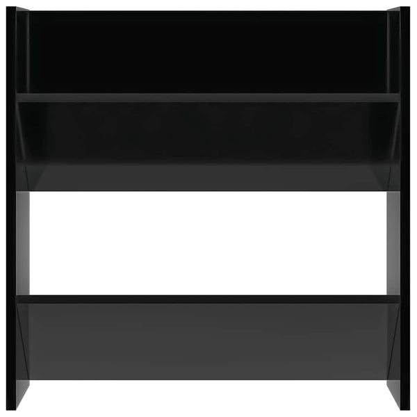 Wand-Schuhschränke, Hochglanz Schwarz, 4er-Set