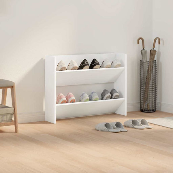 Wand Schuhschrank Weiß 80cm