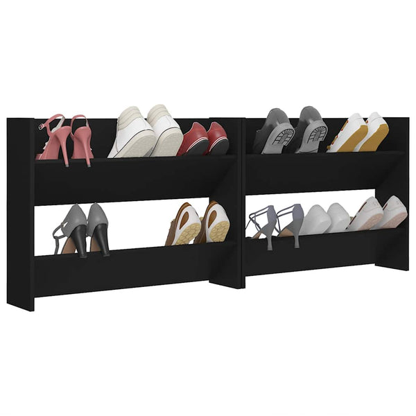 Wand Schuhschrank Grau 80cm