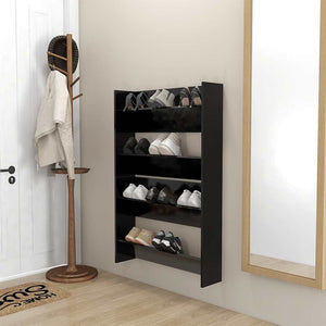 Wand Schuhschrank Grau 80cm
