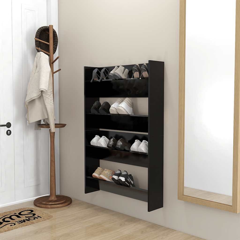 Wand Schuhschrank Grau 80cm