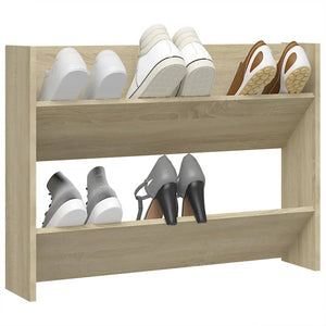 Wand Schuhschrank Sonoma Eiche 80cm