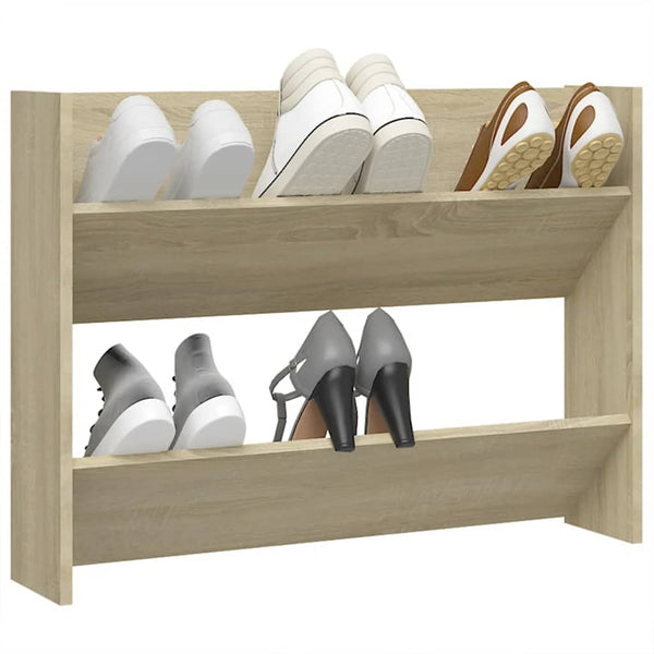 Wand Schuhschrank Sonoma Eiche 80cm