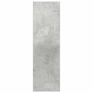 Wand-Schuhschrank Betongrau, 2er Set