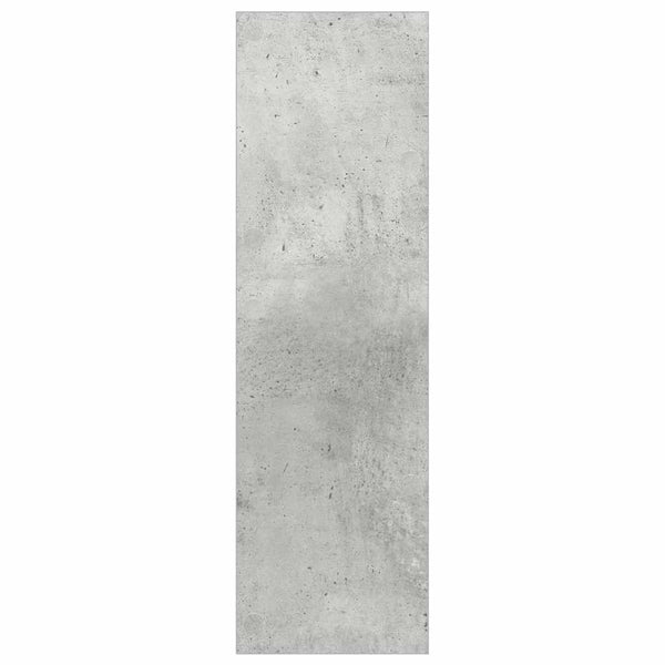 Wand-Schuhschrank Betongrau, 2er Set