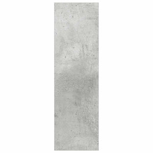 Wand-Schuhschrank Betongrau, 2er Set