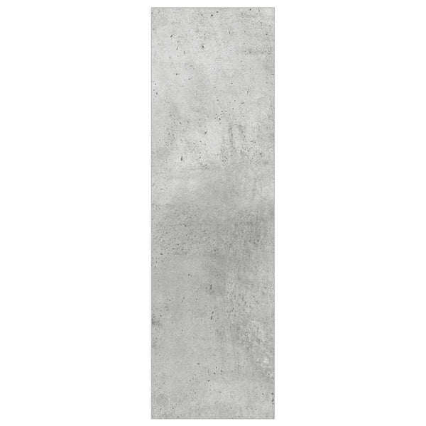 Wand-Schuhschrank Betongrau, 2er Set