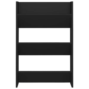 Wand Schuhschrank Set, Schwarz, 2er