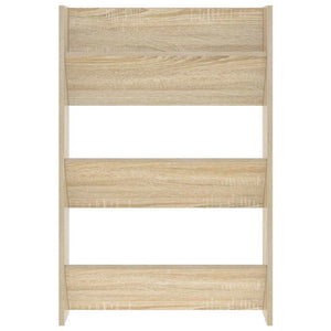 Wand Schuhschrank Sonoma Eiche, 2er Set