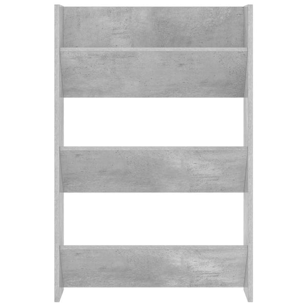 Wand Schuhschrank Betongrau 60x90 cm