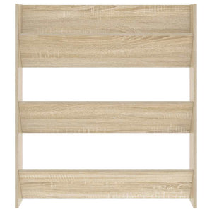 Wand Schuhschrank Sonoma Eiche 80x90 cm