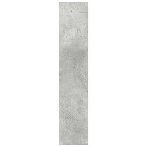 Betongrauer Wand-Schuhschrank 80cm