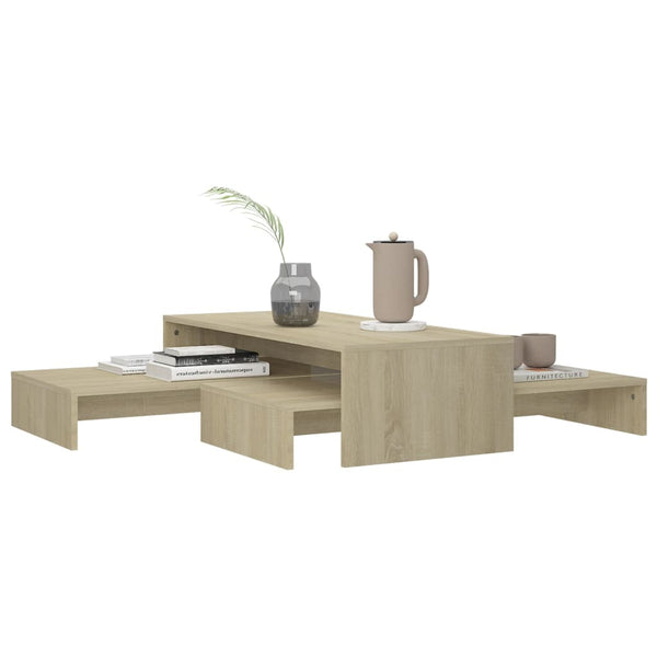 Satztisch-Set Sonoma-Eiche, 2-teilig