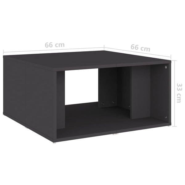 Graue Couchtische 4er Set